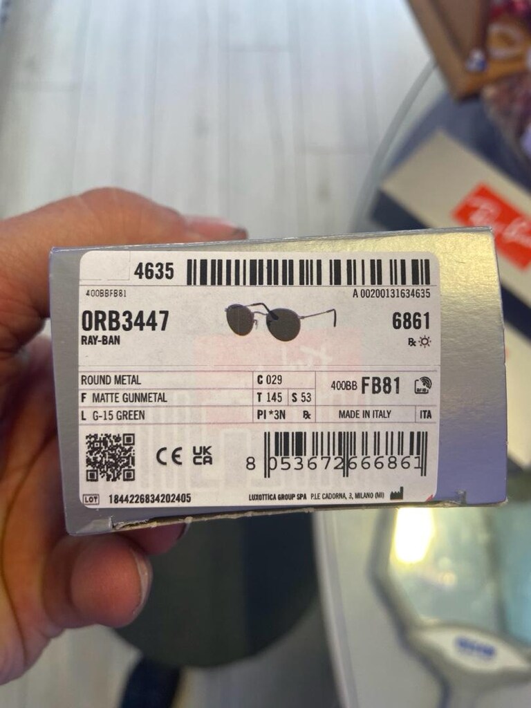 SIFIR RAYBAN 3447 MİNERAL CAM GÜNEŞ GÖZLÜĞÜ - 2