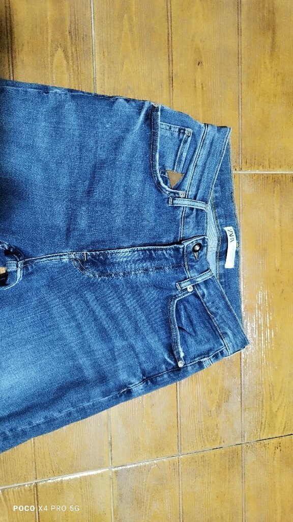 #Zara likralı jeans.Eni çekilince 41 Boyu 97 Paça 13 ???BOMBA İNDİRİM. - 6