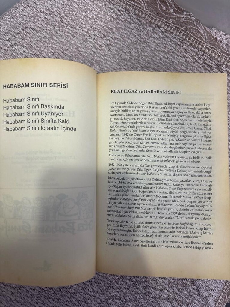 Hababam sınıfı roman okuma kitabı - 7