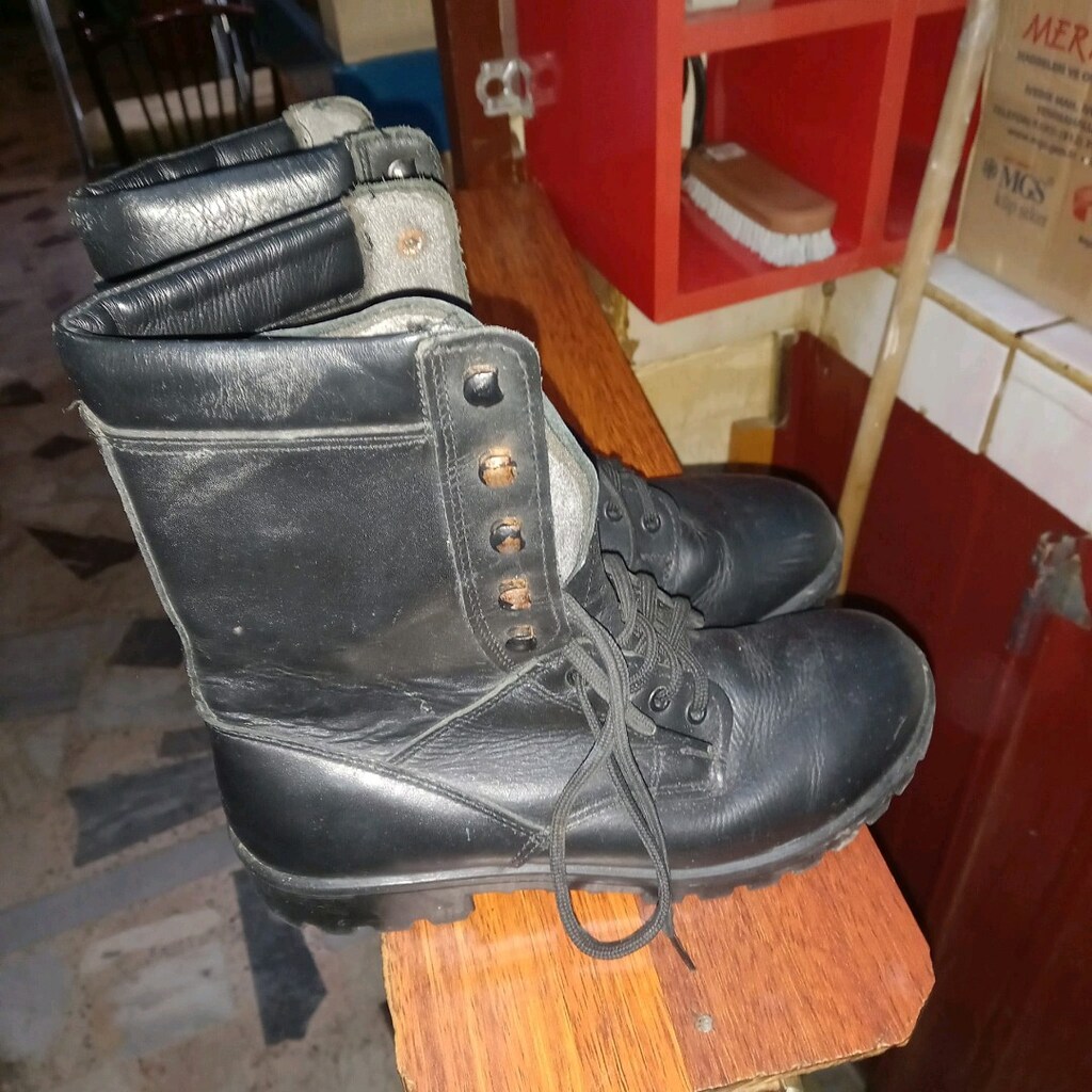 ERKEK DERİ BOT 41 NUMARA - 3