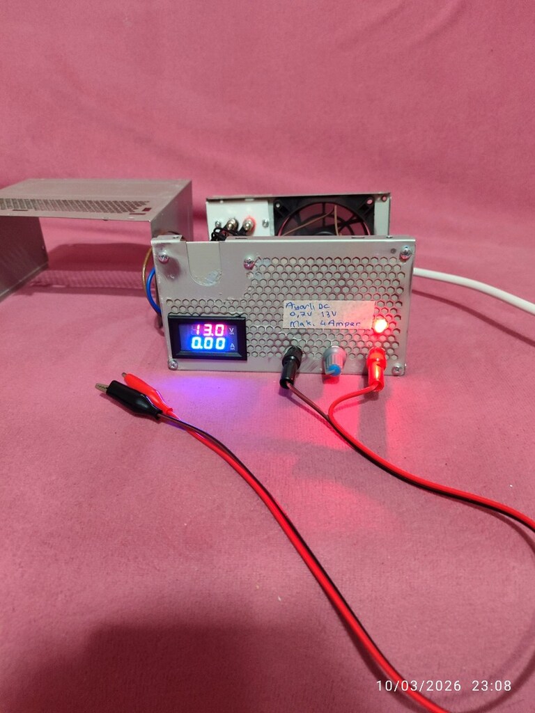 ayarlı0.7 13volt Mak 4amper göstergeli adaptör 1000tl - 4