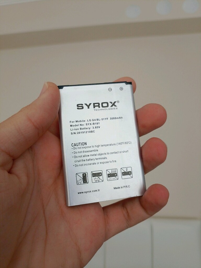 LG G serisi batarya - 2
