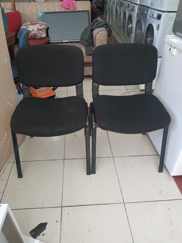 ofis bekleme sandalye temiz sorunsuz sıfır ayarında 2 adet - 2