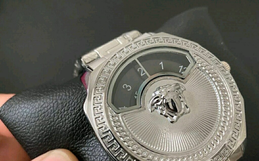 Medusa Gümüş Renk Erkek kol saati - 3