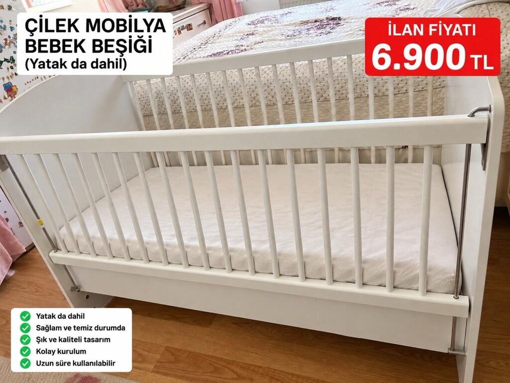 Beşik, Bebek Arabası, Oto Koltuğu, Park Yatak - 2
