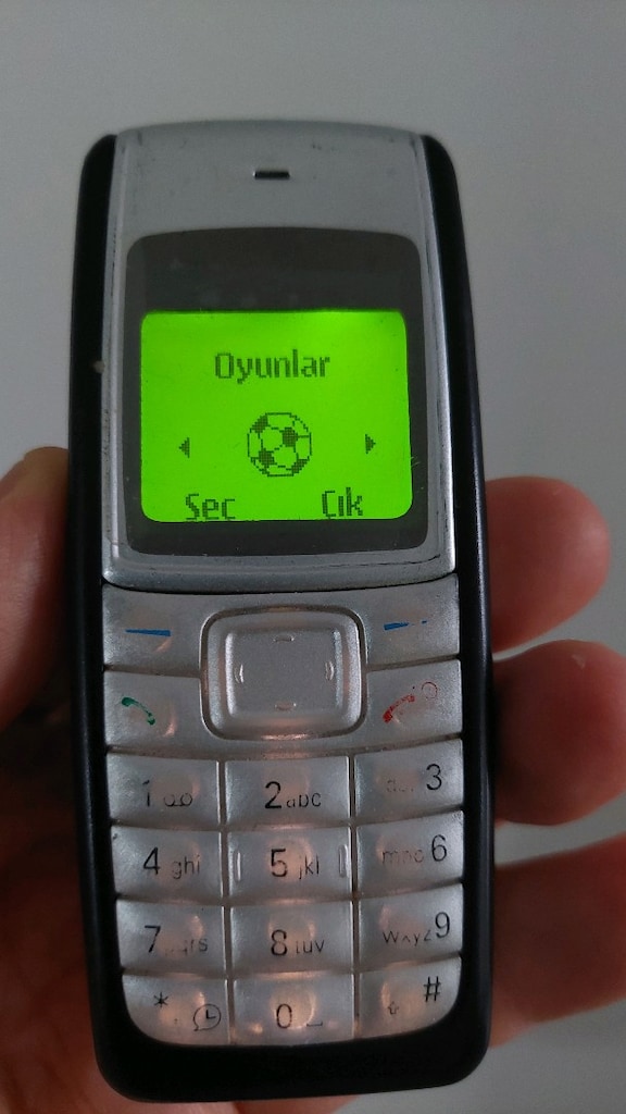 NOKİA 1110İ FULL ORJİNAL YEŞİL EKRANLI TELEFON - 4