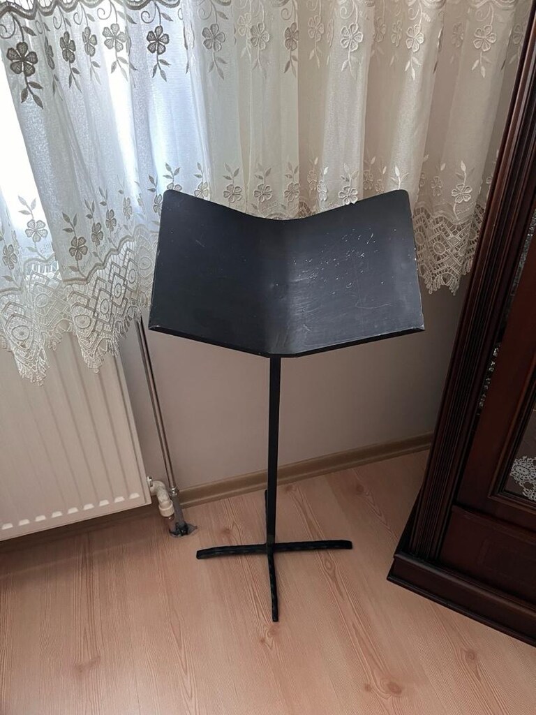 Ayarlanabilir Boylu, Demir Ayaklı Metal Rahle / Nota Sehpası - 2