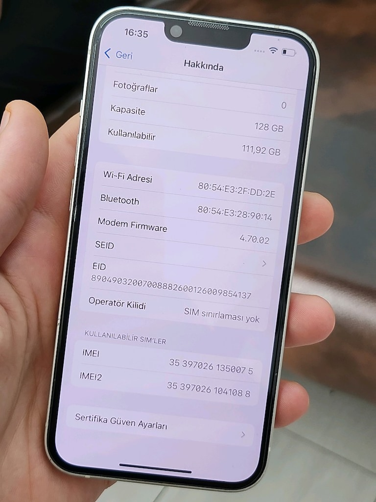 İPHONE 13 128 SÜRE BİTİK - 7