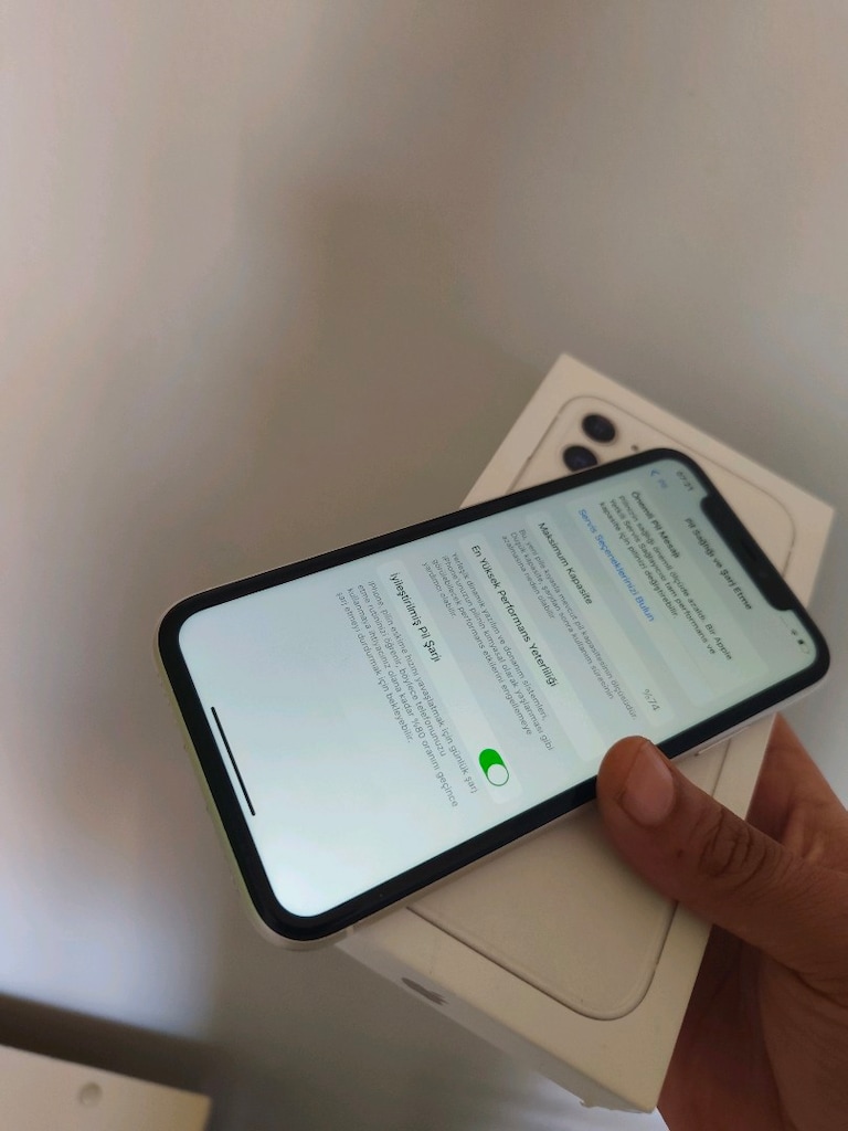 İPHONE 11 128 GB TR CİHAZI PİL 74 TAMİRSİZ İŞLEMSİZ - 6