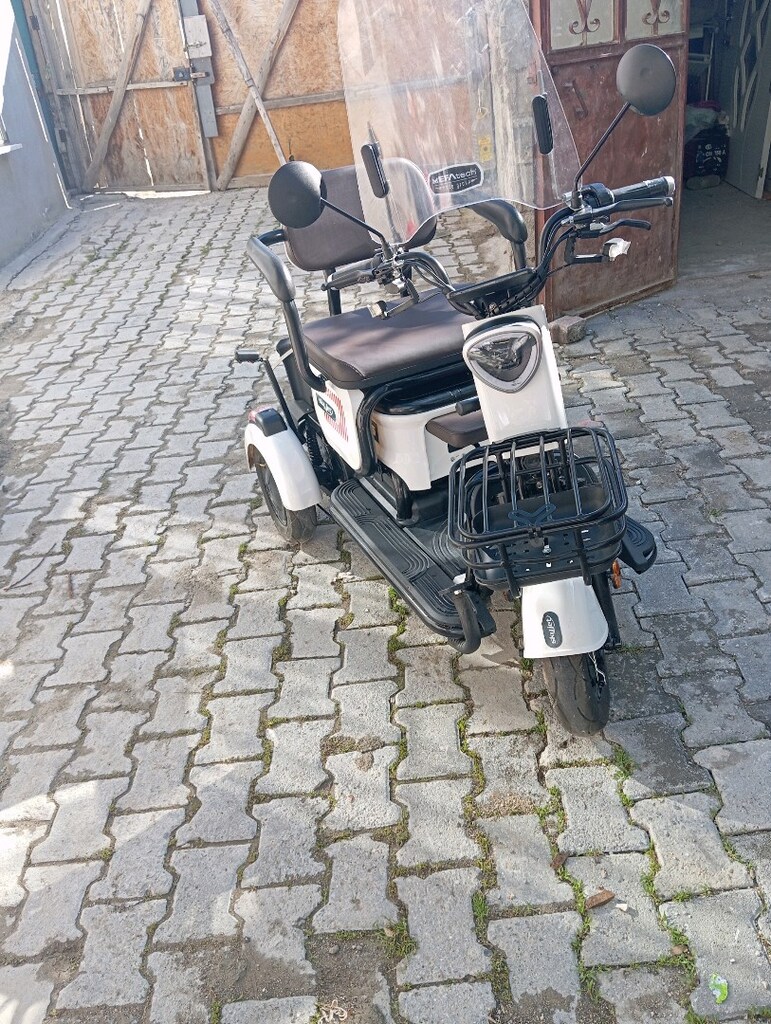 ELEKTRİKLİ 3 TEKERLEKLİ MOTOR PLAKALI RUHSATLI 10 AY GARANTİSİ VAR VAN - 4
