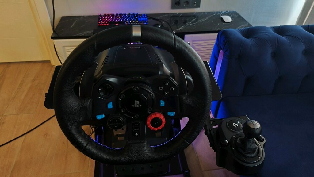 Logitech g29 direksiyon seti full set stand+shifter - 4