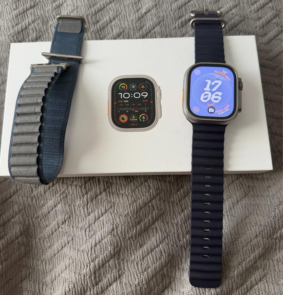 Apple Watch Ultra 2 YD pil sagligi %100 - 4