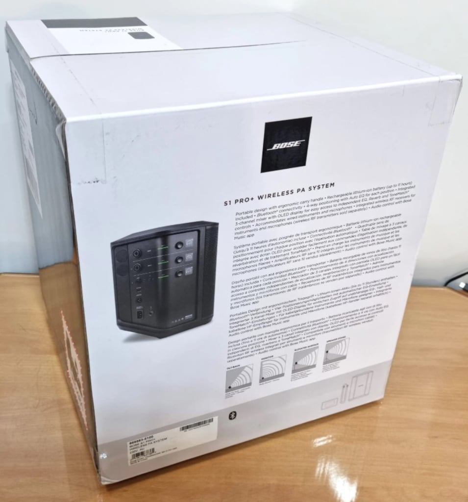 Bose S1 Pro Plus Bataryalı Taşınabilir Hoparlör Garantili - 4