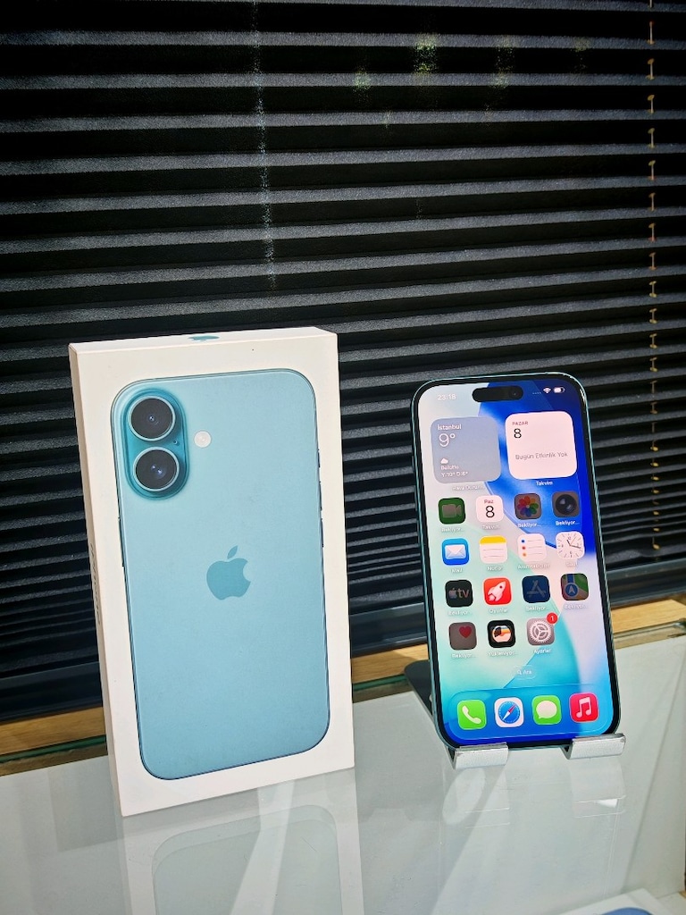 20 AY GARANTİLİ İPHONE 16 PLUS 128 GB YEŞİL TR - 3