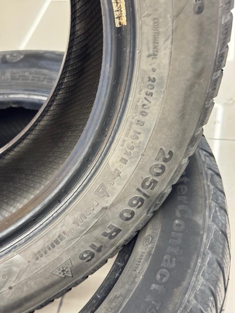 continental 205 60 16 R kışlık - 2