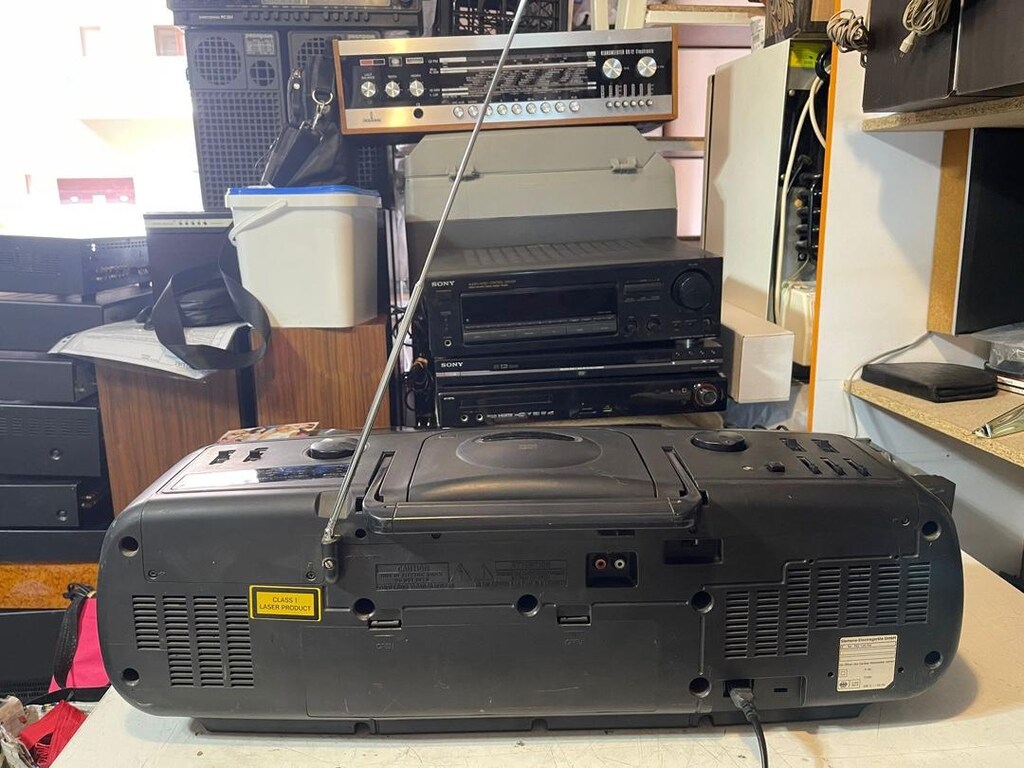 Siemens RD-120R4 Portatif Radyo Kaset ve CD Çalar - 6