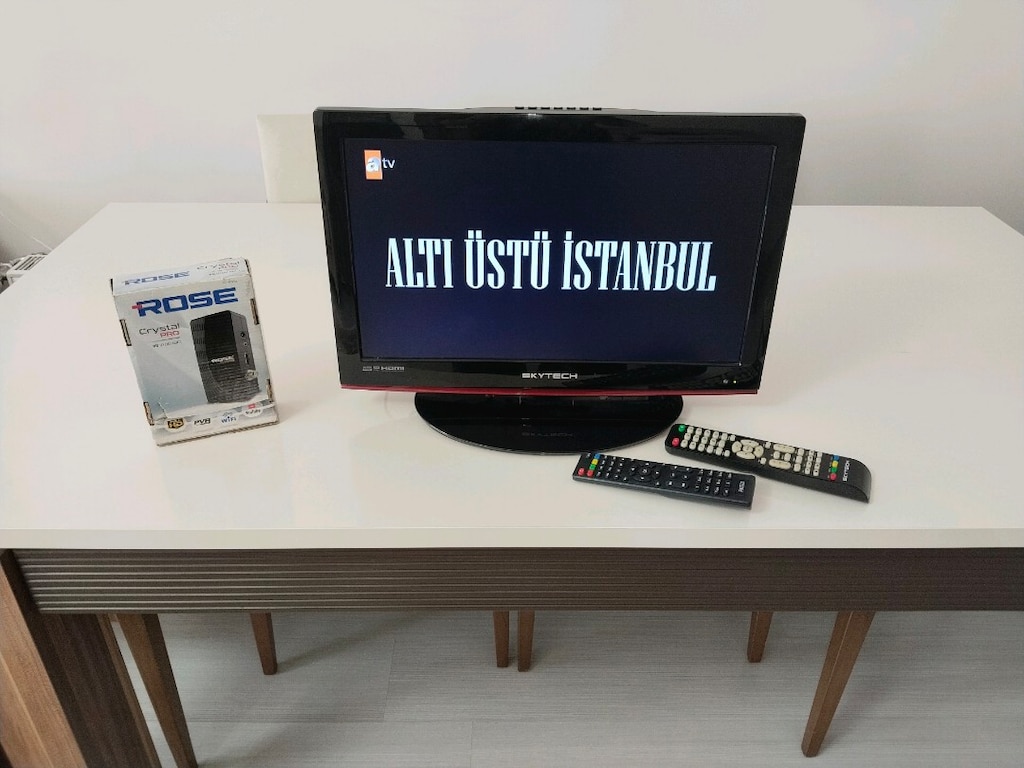 Skytech full HD TV mutfak balkon bahçe için uygun ekran ölçüleri resim - 5