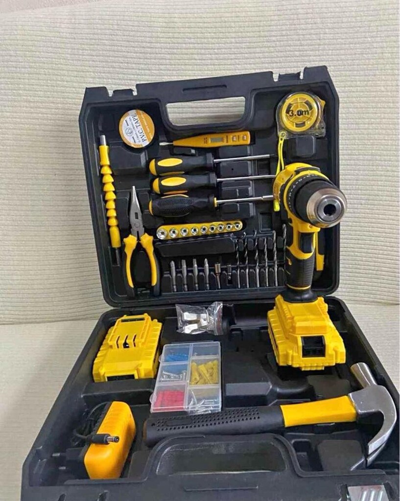 SIFIR 35 PARÇA FULL SETLİ TAKIM ÇANTASI VE MATKAP - 2