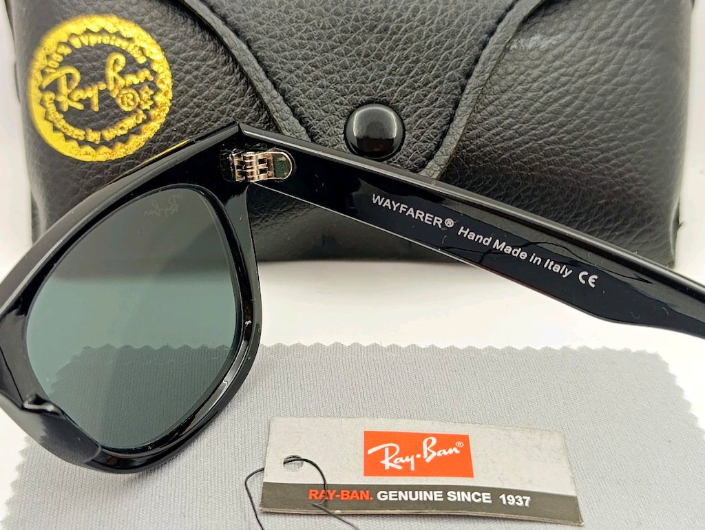 SIFIR KUTUSUNDA, RAYBAN (EĞİK MODEL) WAYFARER UV400 KORUMALI - 7