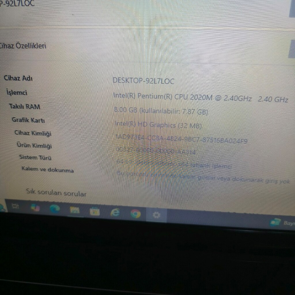 Lenovo G580 Diz üstü bilgisayar - 6