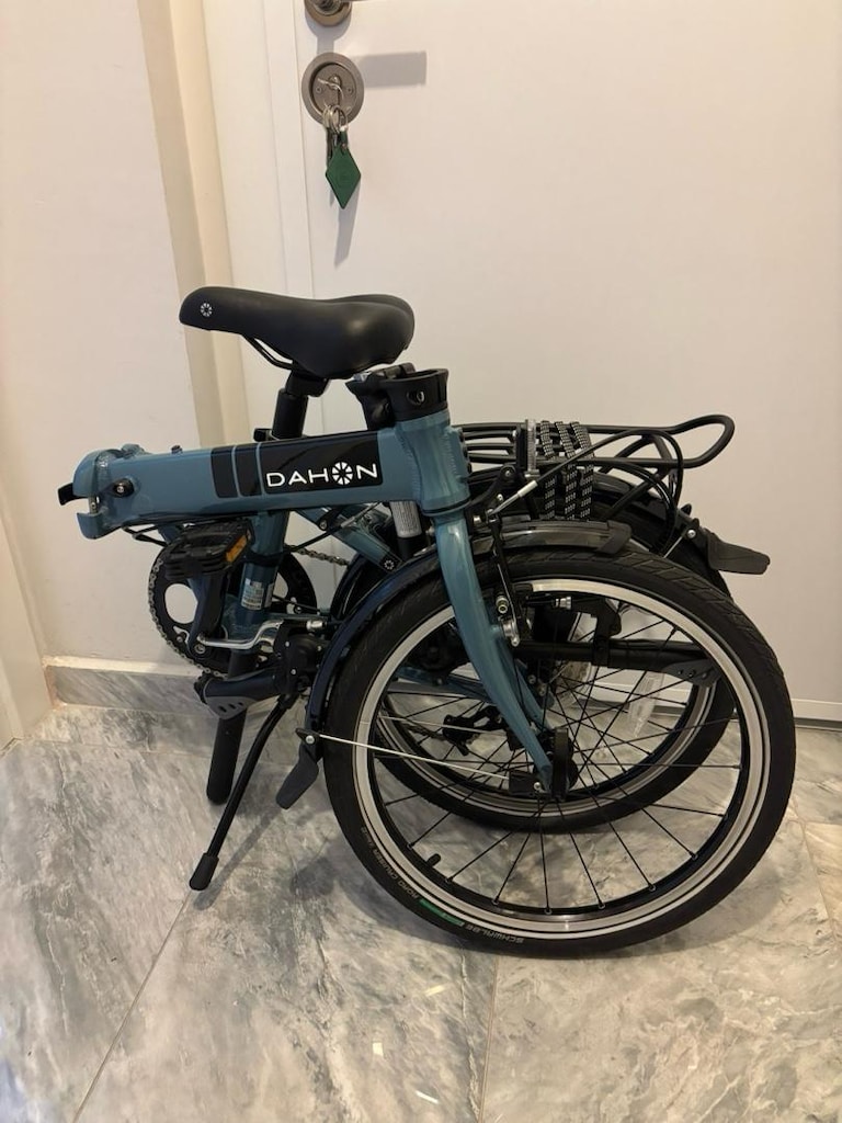 DAHON Vitesse D8 Royal Blue – Sıfır Ayarında, Çok Az Kullanılmış - 5