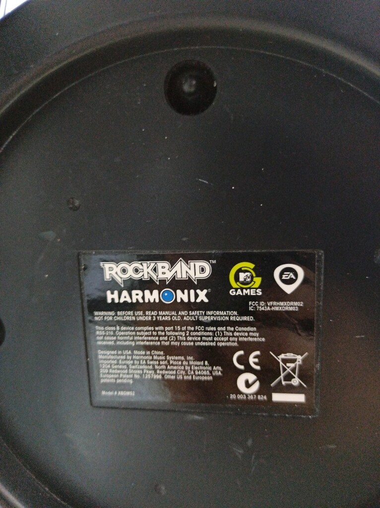 xbox 360 Guitar Hero Rockband 3 Lü Set Gitar Bateri Mikrofon - 8