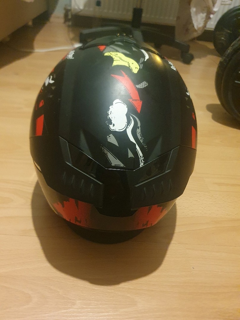 LS2 Stream 2 Angry Monkey Full Face Motor Kaskı – L Beden - 7