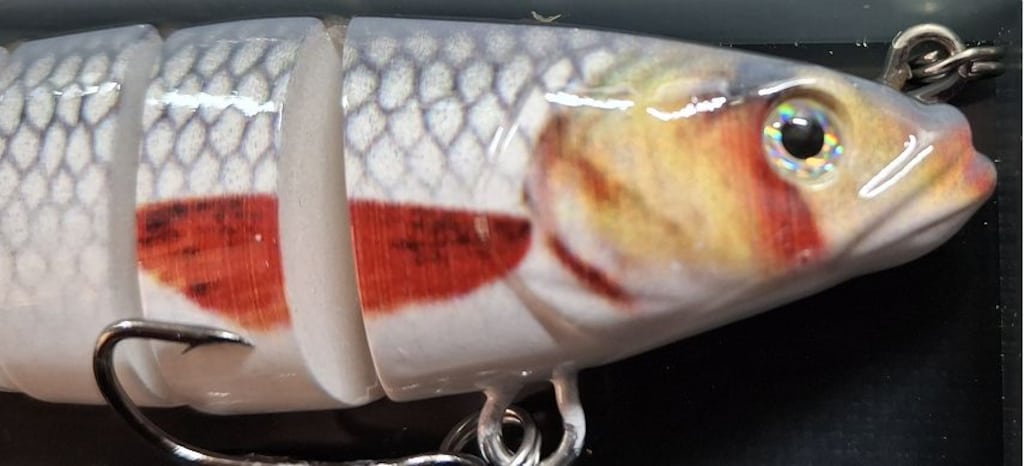Hengjia JM034 8 eklemli sahte maket yem. (Rapala ) 3 adet.OLTA142 - 6