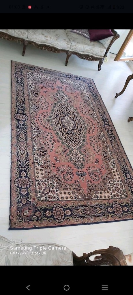 4 metre kare Atlas antik halı - 3