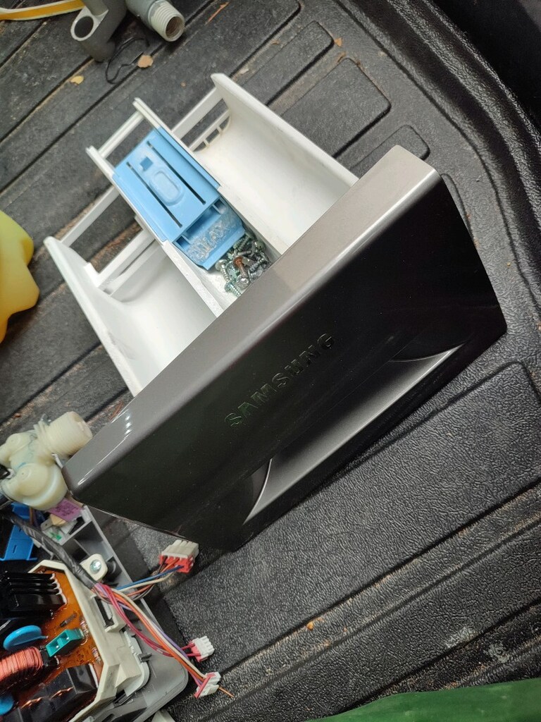 Samsung Çamaşır makinesi Ecobubble 9kg motor ve diğer parçaları - 6
