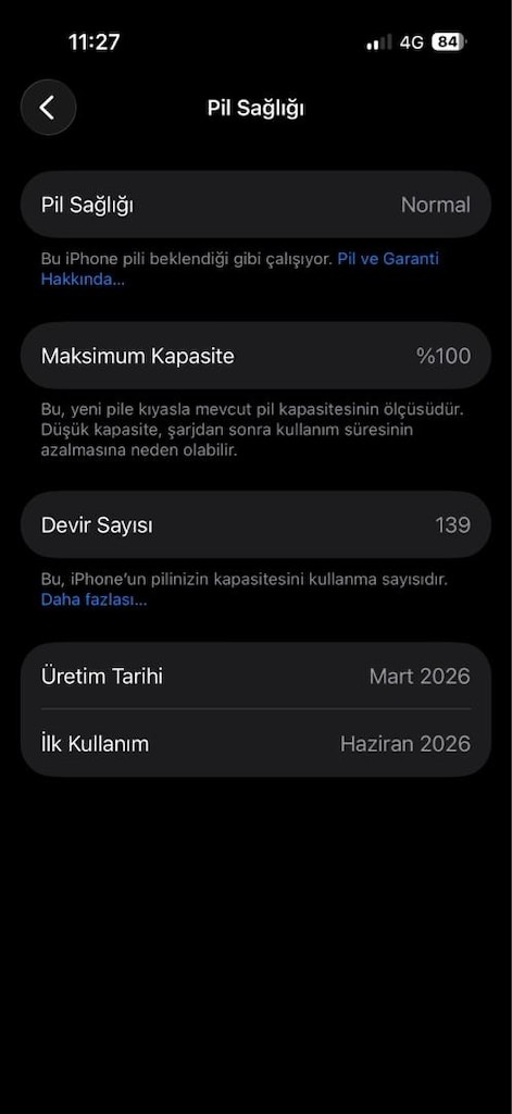 iPhone 17 256/ 18 aya yakın garantili - 4