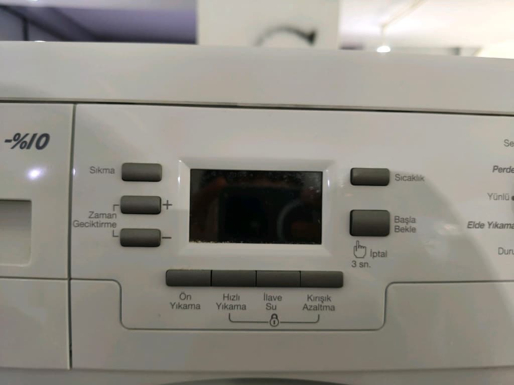 Arçelik 8 kg A+++ enerji 1000 devir çok temiz çamaşır makinesi - 3