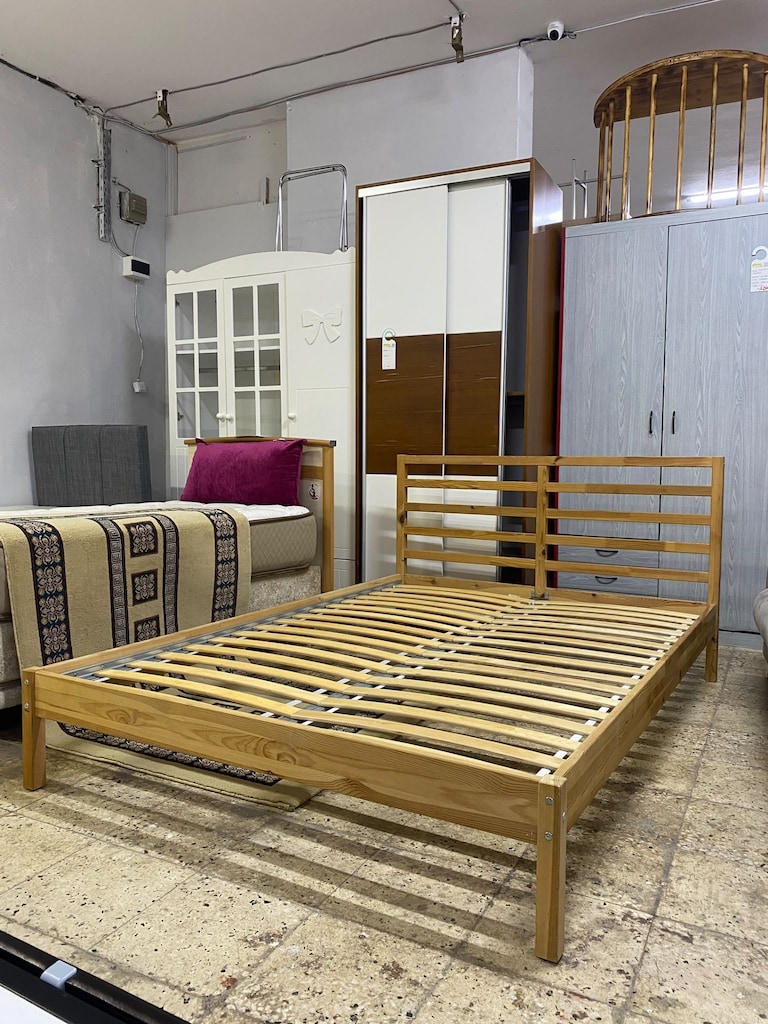 2. EL AHŞAP IKEA ÇIFT KIŞILIK KARYOLA - 7
