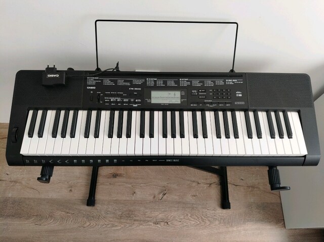 casio piano tuş hassasiyetli 61 tuşlu org sehpalı çantalı