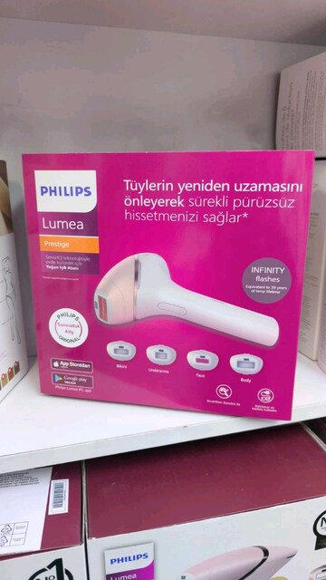 philips lazer epilasyon cihazı