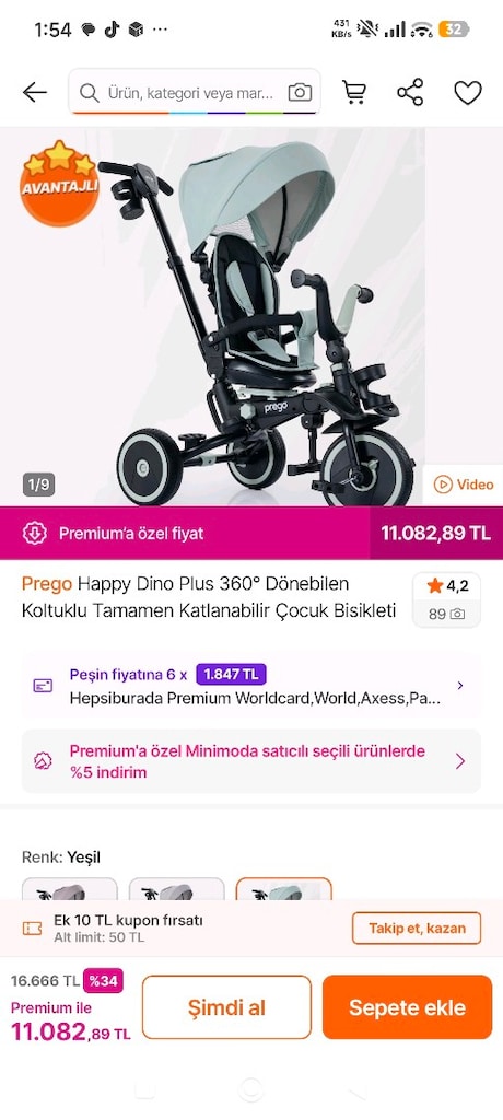prego bebek-çocuk bisikleti - 2