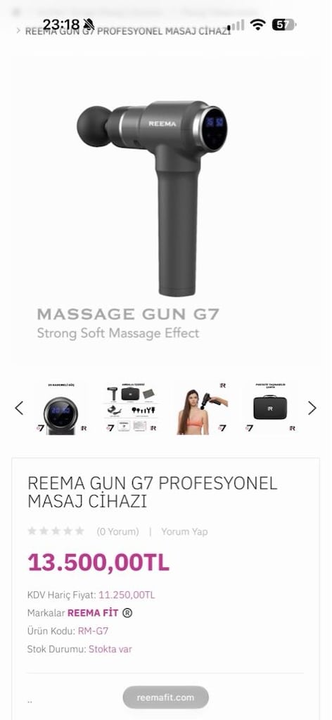 REEMA GUN 7 PROFESYONEL MASAJ CİHAZI - 2