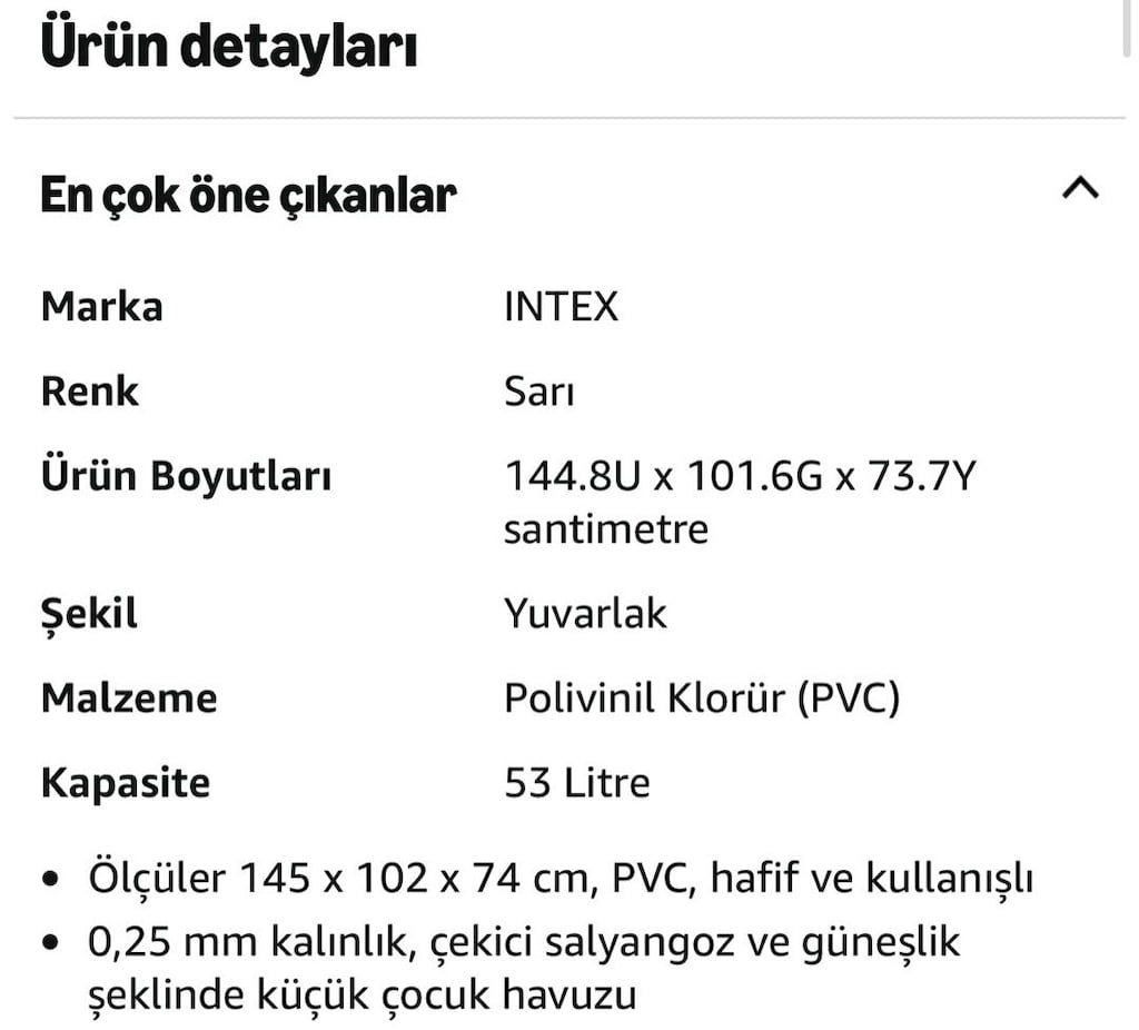 Intex Gölgelikli Salyangoz Şişme Oyun Havuzu - 12
