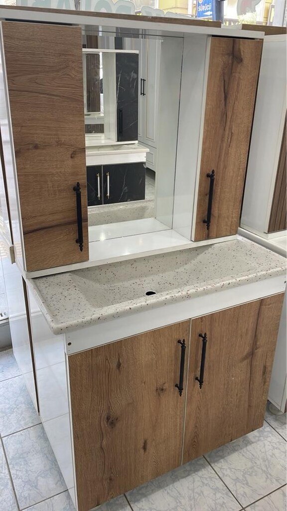 80 lik lavabo dolapları - 15