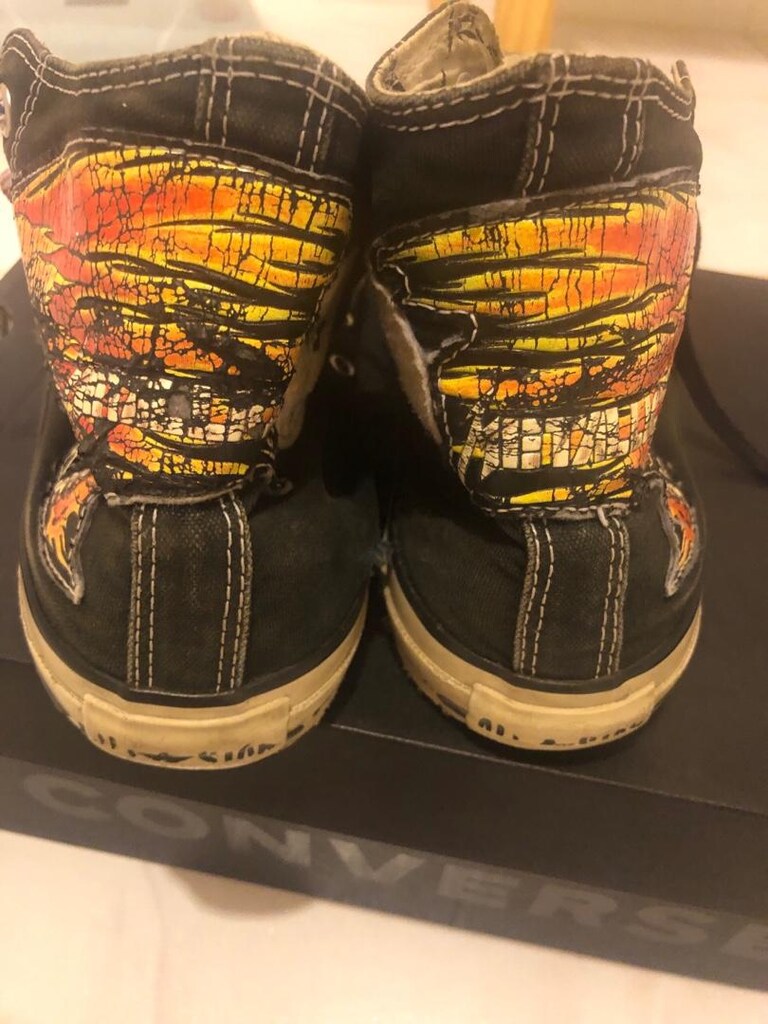 metallica converse ayakkabı - 3