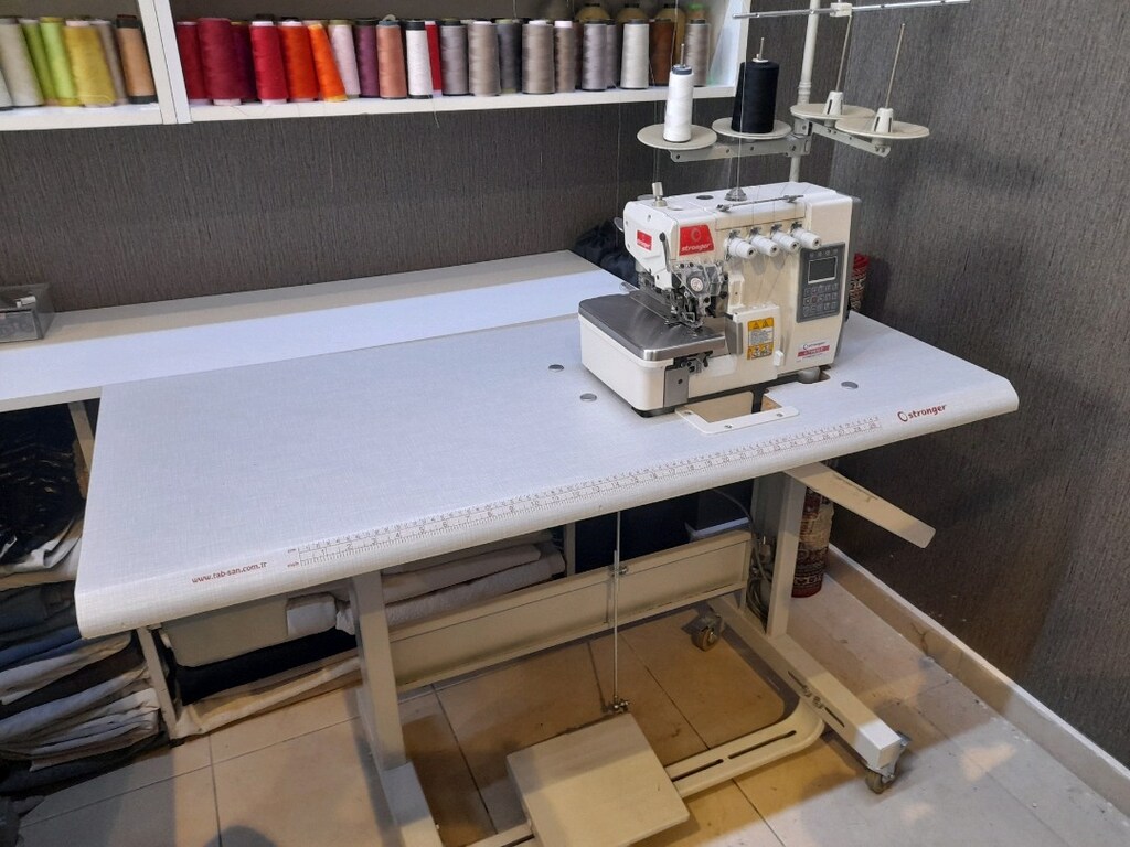 4iplik Direct Drive Full Otomatik Overlok makinesi - 2