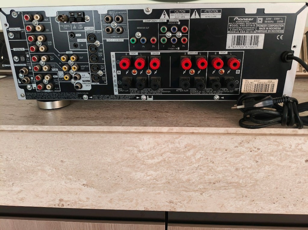 Pioneer vsx d714 AV amfi - 6