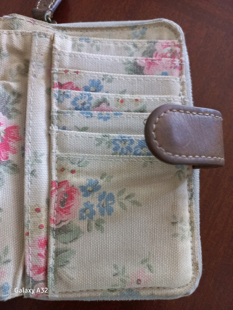 Orjinal Cath Kidston London Marka Bayan Cüzdan - 4