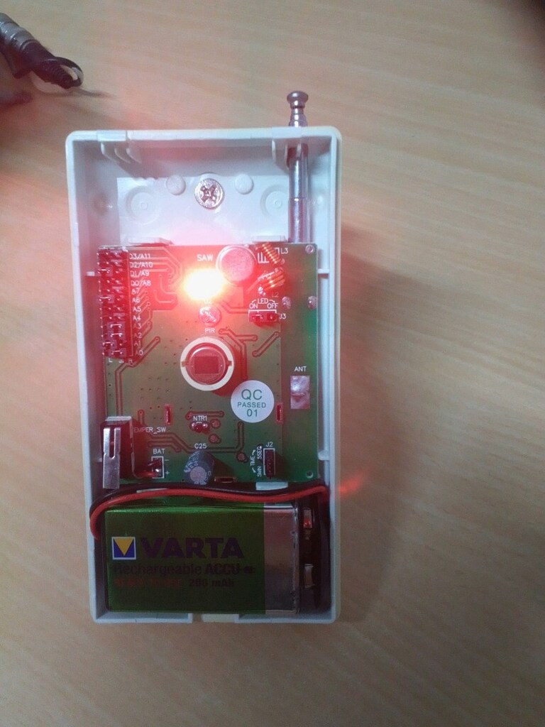9 dedektörlü, güç kaynaklı full alarm set - 10