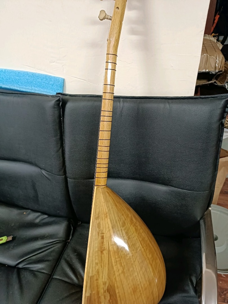 açıl satılık Sıfır ayarında kısa saplı bağlama 19 perdeli 40 tekne bey - 2