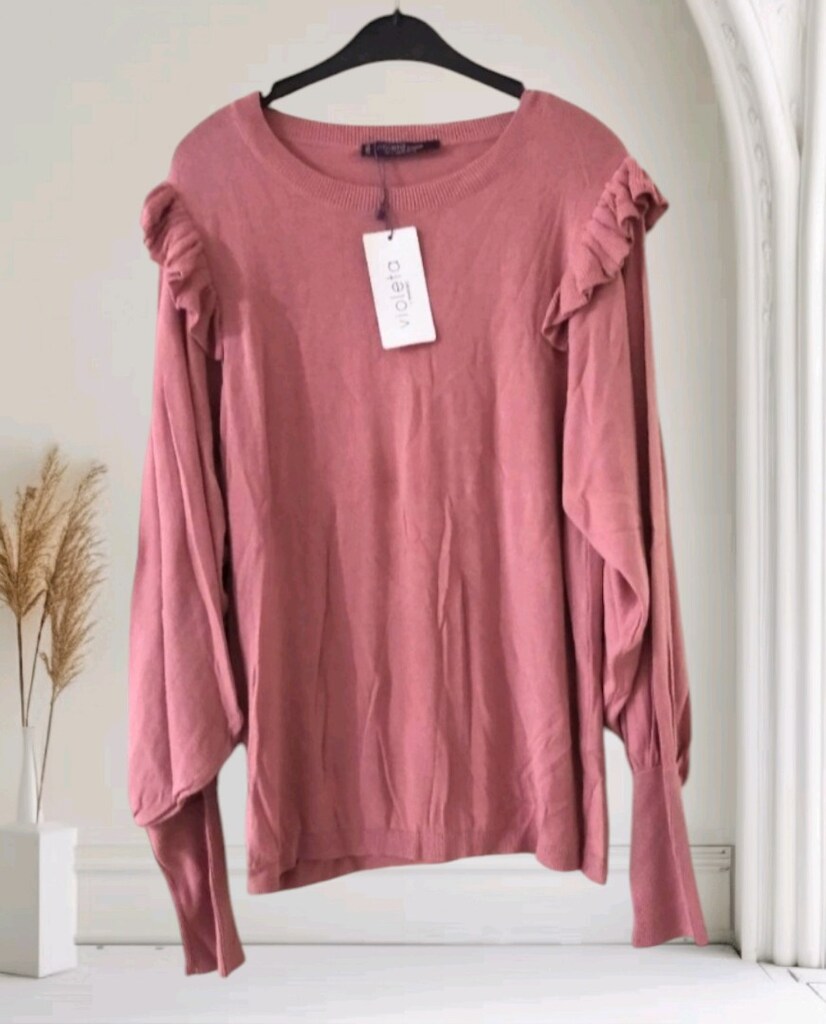 BY MANGO VİOLETA TRİKO KAZAK - 6