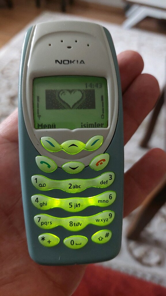 NOKİA 3410 EFSANE TELEFON - 9