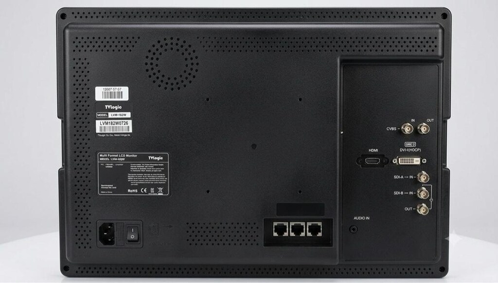 TVLogic LVM-182W 18.5" Broadcast Referans Monitörü - 3