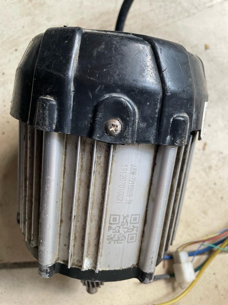 3 tekerlekli elektrik motoru 3 fazlı fırçasız motor - 4