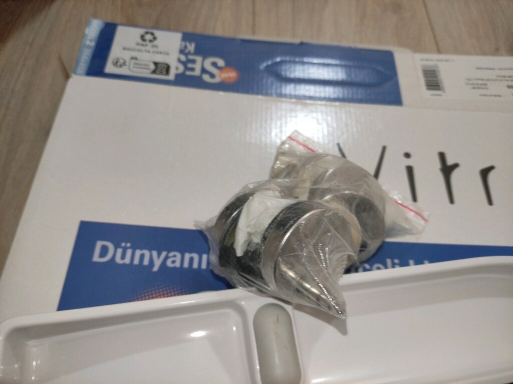 Vitra Ses Yok 85-003-008 Klozet Kapağı Vitra Klozet Model 2 Parça - 6